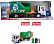 Buy Mighty Fleet Titans Go Green Garbage Truck