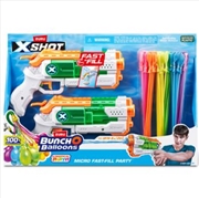 Buy Zuru Xshot Fast Fill Micro Fast Fill 2 Pack with 3pk Bunch o Balloons