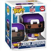 Buy NFL: Vikings - Justin Jefferson Bitty Pop! Arena