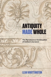 Buy Antiquity Made Whole
