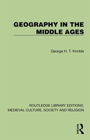 Buy Geography in the Middle Ages