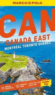 Buy Marco Polo Canada East Pocket Travel Guide | Pull-out Map | Local Knowledge | Covers: Montreal, Toro