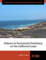 Buy Patterns in Purisimeno Prehistory on the California Coast