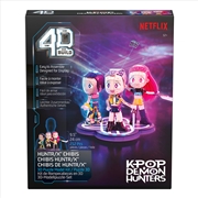 Buy 4D Build - Kpop Demon Hunters Huntrix Chibi Set