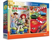 Buy Disney Pixar Harlington Premium 150pce Kids Puzzle 2 Pack