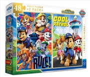 Buy Paw Patrol Harlington Premium 48pce Kids Puzzle 2 Pack