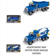 Buy Heavy Duty Dump/Cement Truck 32cm assorted (Sent At Random)