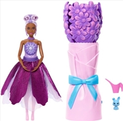 Buy Barbie Petal Pop Doll & Bunny, Purple