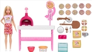 Buy Barbie Pizza Shop Playset With Blonde Doll