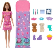 Buy Barbie Doll & Puppy Slumber Party Playset