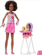 Buy Barbie Skipper Babysitters Inc. Playset with 2 Dolls & High Chair