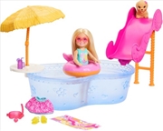 Buy Barbie Summer Vacation Chelsea Pool Party Playset with Small Doll