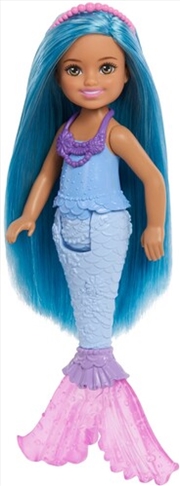 Buy Barbie Fantasy Chelsea Mermaid, Blue Hair