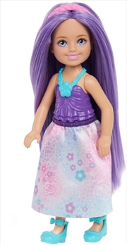 Buy Barbie Chelsea Royal Small Doll with Purple Hair