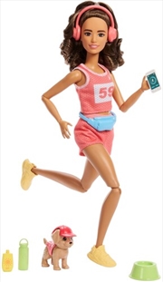 Buy Barbie Style Made to Move Wellness Runner Doll & Puppy