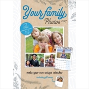 Buy Your Family Photos A4 Calendar