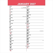 Buy Red & Black Large Engagement Planner A3