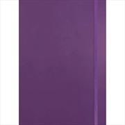 Buy Fashion Diary Purple Soft Touch A5 Diary