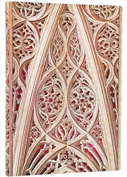 Buy 2027 Vault Of The Milan Cathedral Burgundy Duomo Di Milano Midi 12-Month Softcover Dayplanner Elasti