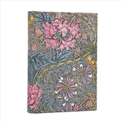 Buy 2027 Morris Pink Honeysuckle William Morris Maxi 12-Month Softcover Dayplanner Elastic Band Closure