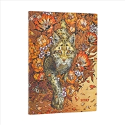 Buy 2027 Lynx Rising Erica Williams Art Midi 12-Month Softcover Dayplanner Elastic Band Closure Horizont