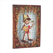 Buy 2027 Carlo Collodi, Pinocchio Fairy Tale Collection Mini 12-Month Softcover Dayplanner Elastic Band