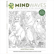Buy Mindwaves Calming Colouring - Australiana