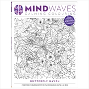 Buy Mindwaves Calming Colouring - Butterfly Garden
