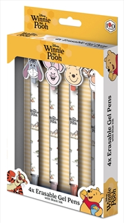 Buy Winnie The Pooh - Characters - Erasable Gel Pen 4 pack