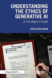 Buy Understanding the Ethics of Generative AI