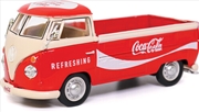 Buy Coca-Cola Motor City Classics 1962 Volkswagen T1 pickup Red/White 1:43 Scale Diecast