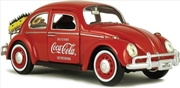 Buy Coca-Cola Motor City Classics: 1966 VW Beetle with rear luggage rack & 2 bottle cases 1:24 Scale Die