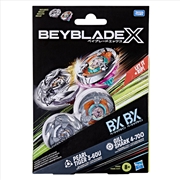 Buy Beyblade X: Dual Pack Set Assortment 4 (Sent At Random)