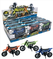 Buy Moto X Motorbike 13cm assorted Colours (Sent At Random)
