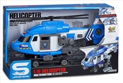 Buy Helicopter Police 1:16 30cm with Light and Sound