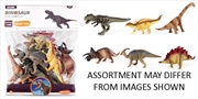 Buy Dinosaurs 20cm assorted in Poly Bag 6pc (Sent At Random)