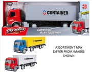 Buy Container Truck Friction 38cm with Light and Sound 2 assorted (Sent At Random)