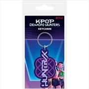 Buy K-Pop Demon Hunters Huntrix Logo Pvc Keychain