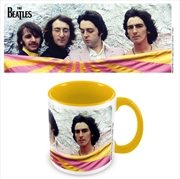 Buy The Beatles (Pink And Yellow) Coloured Inner Mug