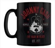 Buy Johnny Cash (The Man In Black) Black Pod Mug