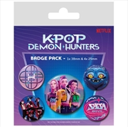 Buy K-Pop Demon Hunters Badge Pack