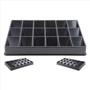 Buy TCG – 18 Slot Trading Card Sorting Tray (Black)