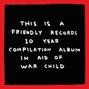 Buy Friendly Recordings X War Child - Black White And Red Vinyl