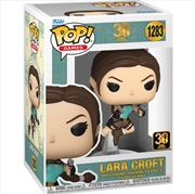 Buy Tomb Raider - Lara Leaping w/Guns 30th Ann Pop! Vinyl