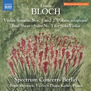 Buy Bloch: Vn Sons Nos. 1-2 Baal Shem Suite No. 1