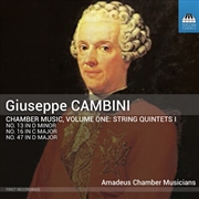 Buy Giuseppe Cambini: Chamber Music, Vol. 1 - String Quintets I