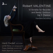 Buy Robert Valentine: 12 Sons For Recorder & Basso Con