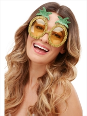 Buy Tropical Pineapple Glitter Glasses