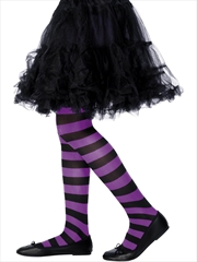 Buy Tights - Purple & Black - Child