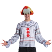 Buy Pennywise 'It' Costume Top & Mask - Size M-L